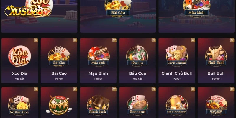 Trang chủ 31 Game bài đổi thưởng giải trí dành cho anh em