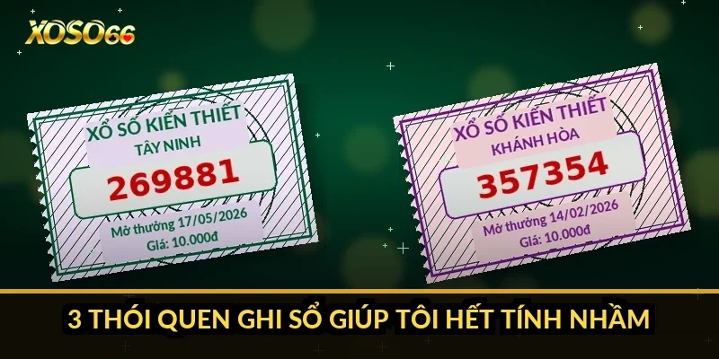 3 thói quen ghi sổ giúp tôi hết tính nhầm